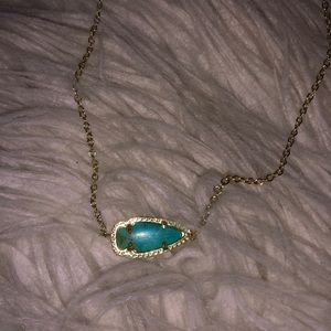 KENDRA SCOTT TEAL NECKLACE